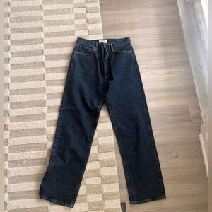 Agolde Dark Blue “90s Pinch” Denim Jeans